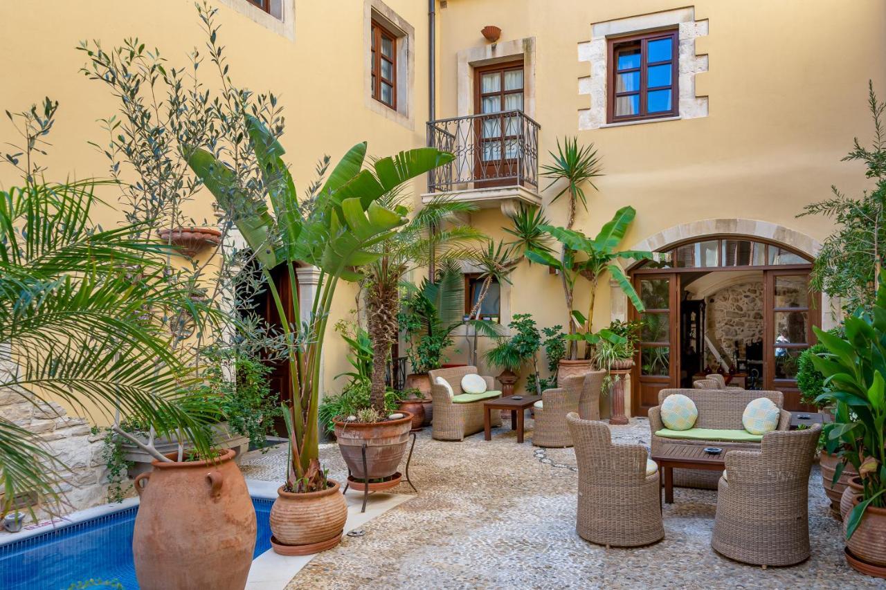 โรงแรมพาลัซซิโน ดิ คอรินา Rethymno  ภายนอก รูปภาพ