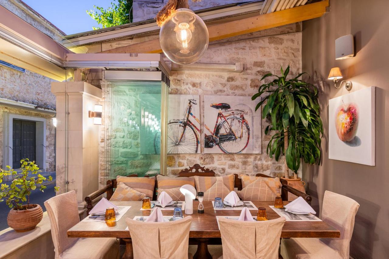 โรงแรมพาลัซซิโน ดิ คอรินา Rethymno  ภายนอก รูปภาพ