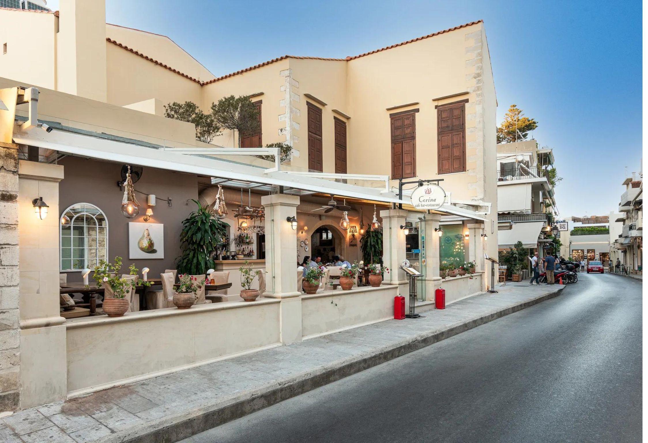 โรงแรมพาลัซซิโน ดิ คอรินา Rethymno  ภายนอก รูปภาพ