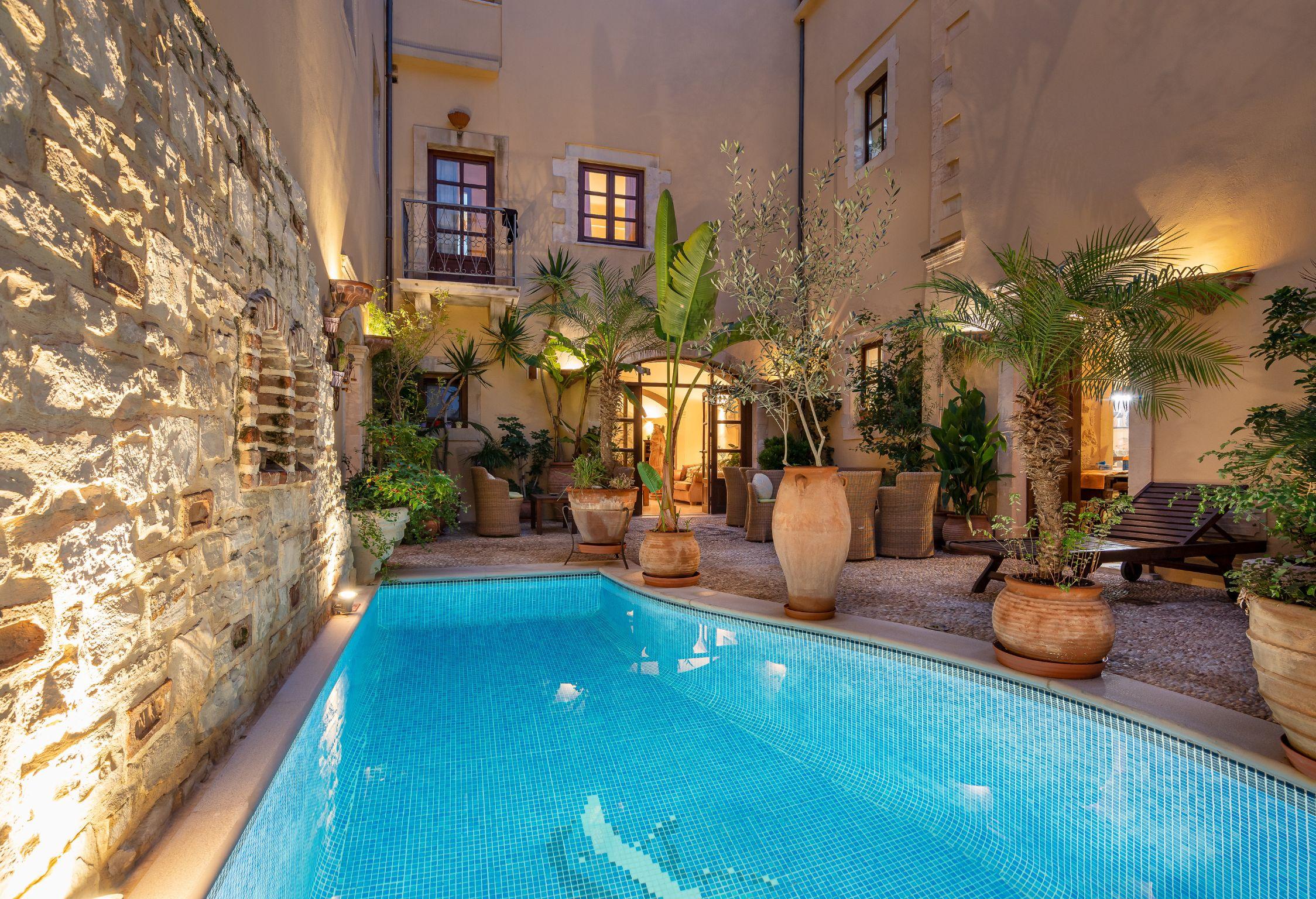 โรงแรมพาลัซซิโน ดิ คอรินา Rethymno  ภายนอก รูปภาพ