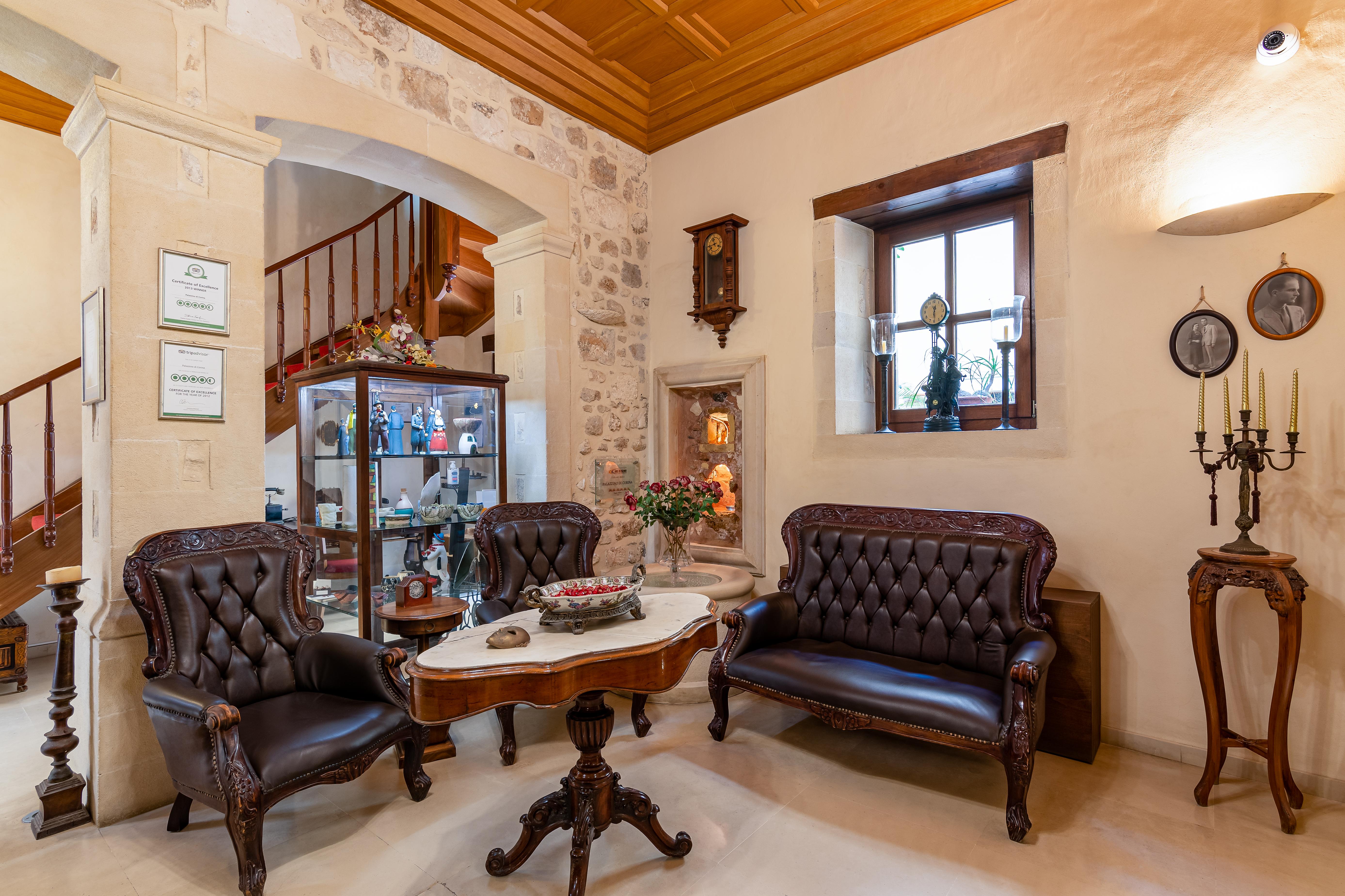 โรงแรมพาลัซซิโน ดิ คอรินา Rethymno  ภายนอก รูปภาพ