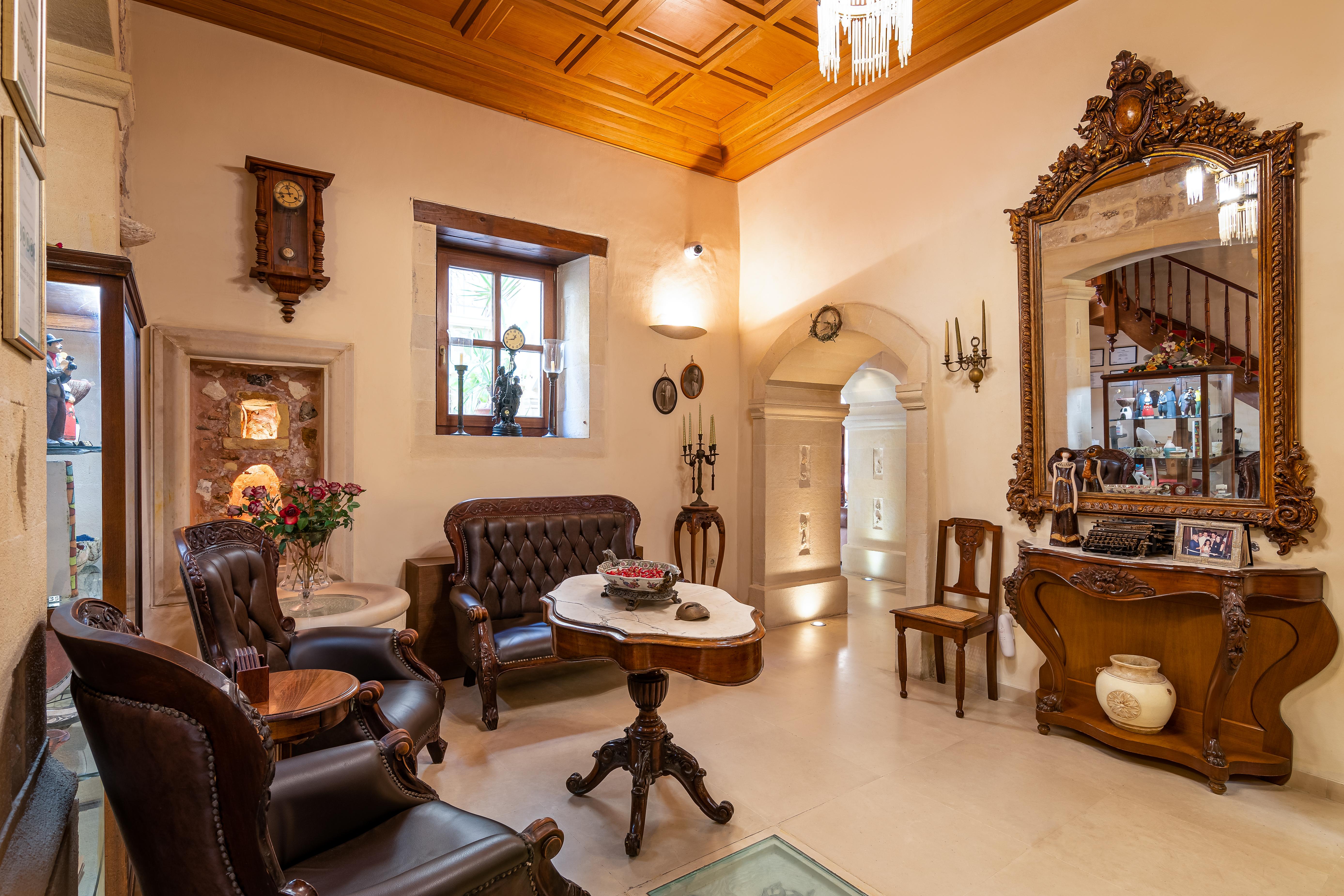 โรงแรมพาลัซซิโน ดิ คอรินา Rethymno  ภายนอก รูปภาพ