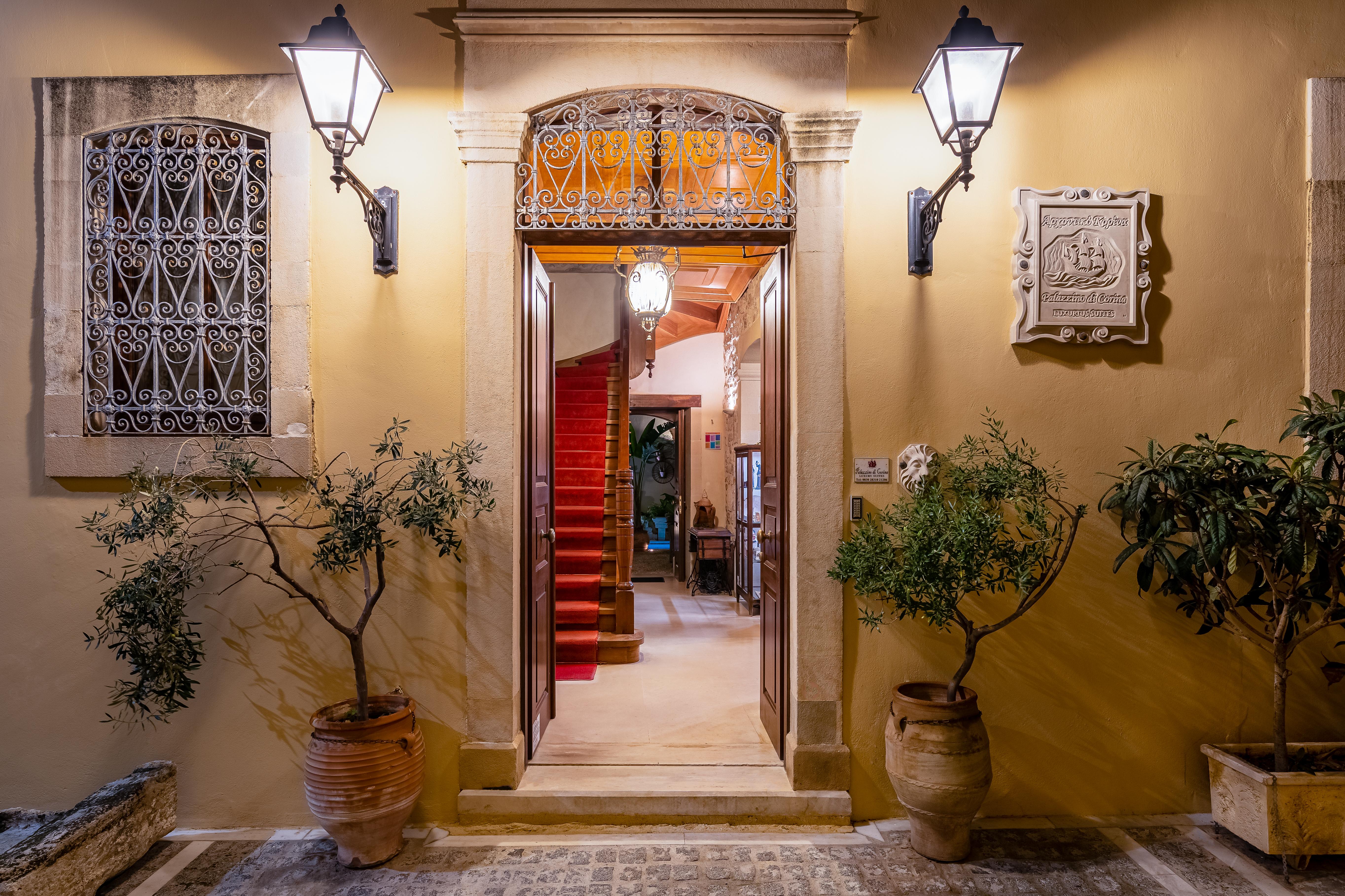 โรงแรมพาลัซซิโน ดิ คอรินา Rethymno  ภายนอก รูปภาพ